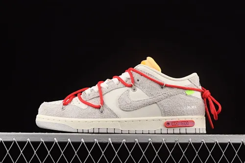 All Categories Nk SB Dunk Series Nk SB Dunk Low Low-top Sneakers #ZG Version OF x Nk Dunk Low OW Suede SB Smashing Backboard Fashion Casual Sneakers DJ0950-103